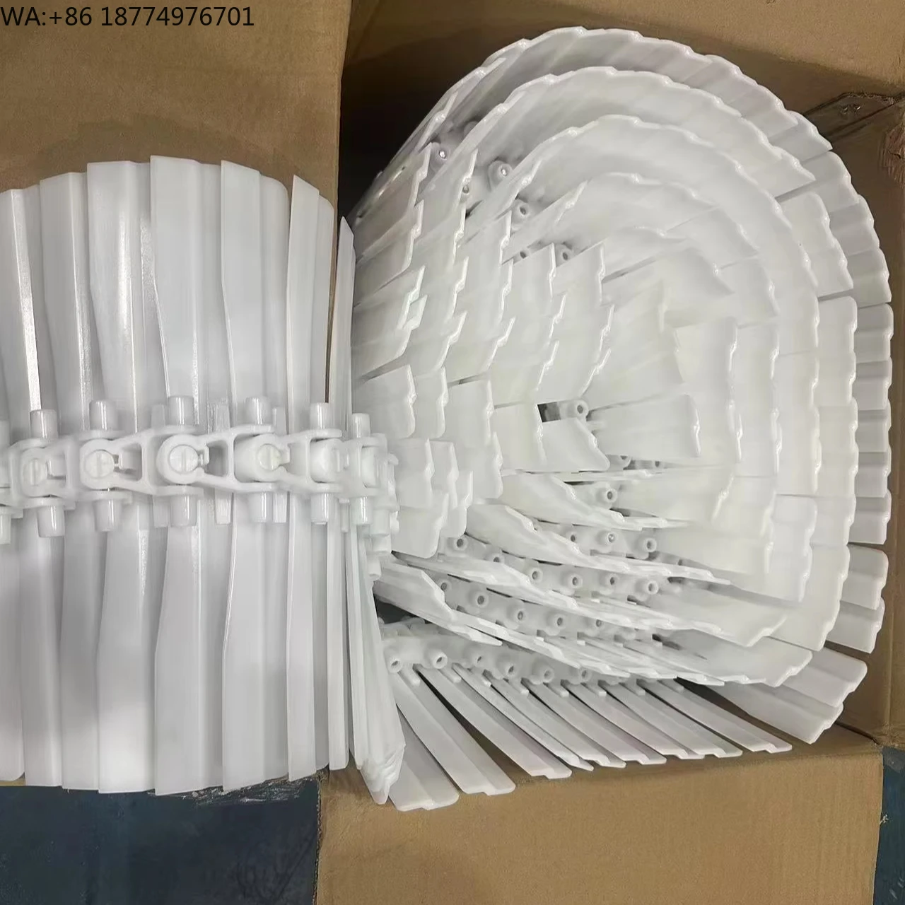 Factory Flexible Chain Conveyor Belt Plastic Conveyor Flat Chain POM Mesh Belt for Conveyor System for Tissue or Towel