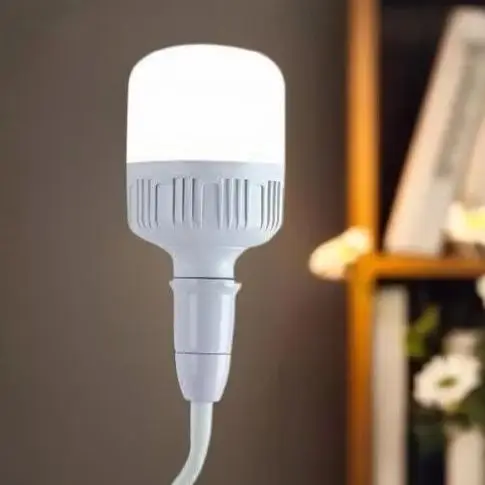 

1PC Wall Mount Flexible Lamp Holder, US Plug to E27 Base LED Light Bulb Socket Adapter with Switch