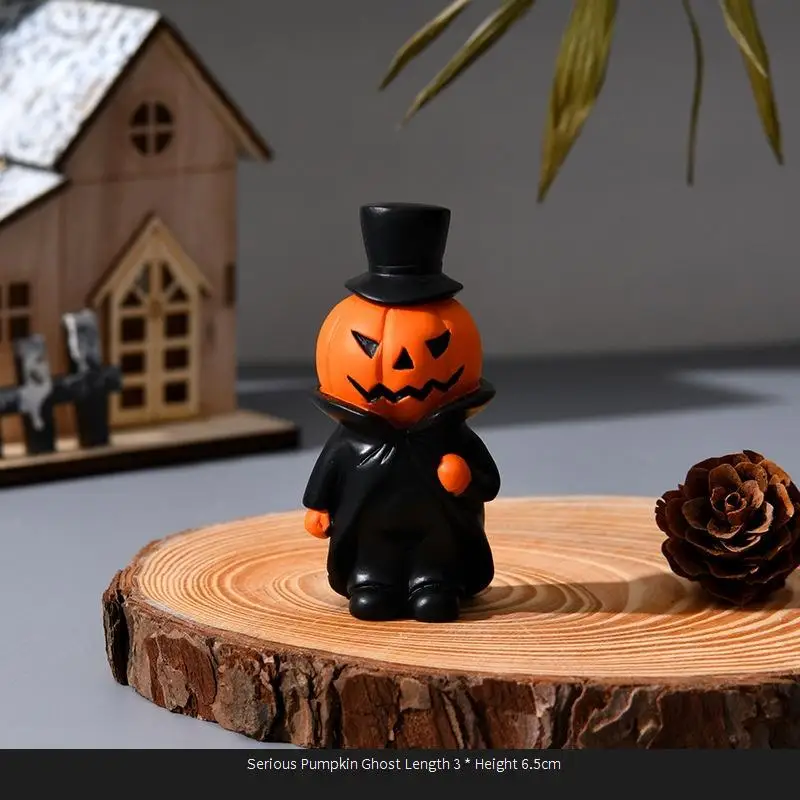 Citrouille d'Halloween pour ixde Vacances, Décoration de Table de Maison, Poupée Centralisée, Voiture