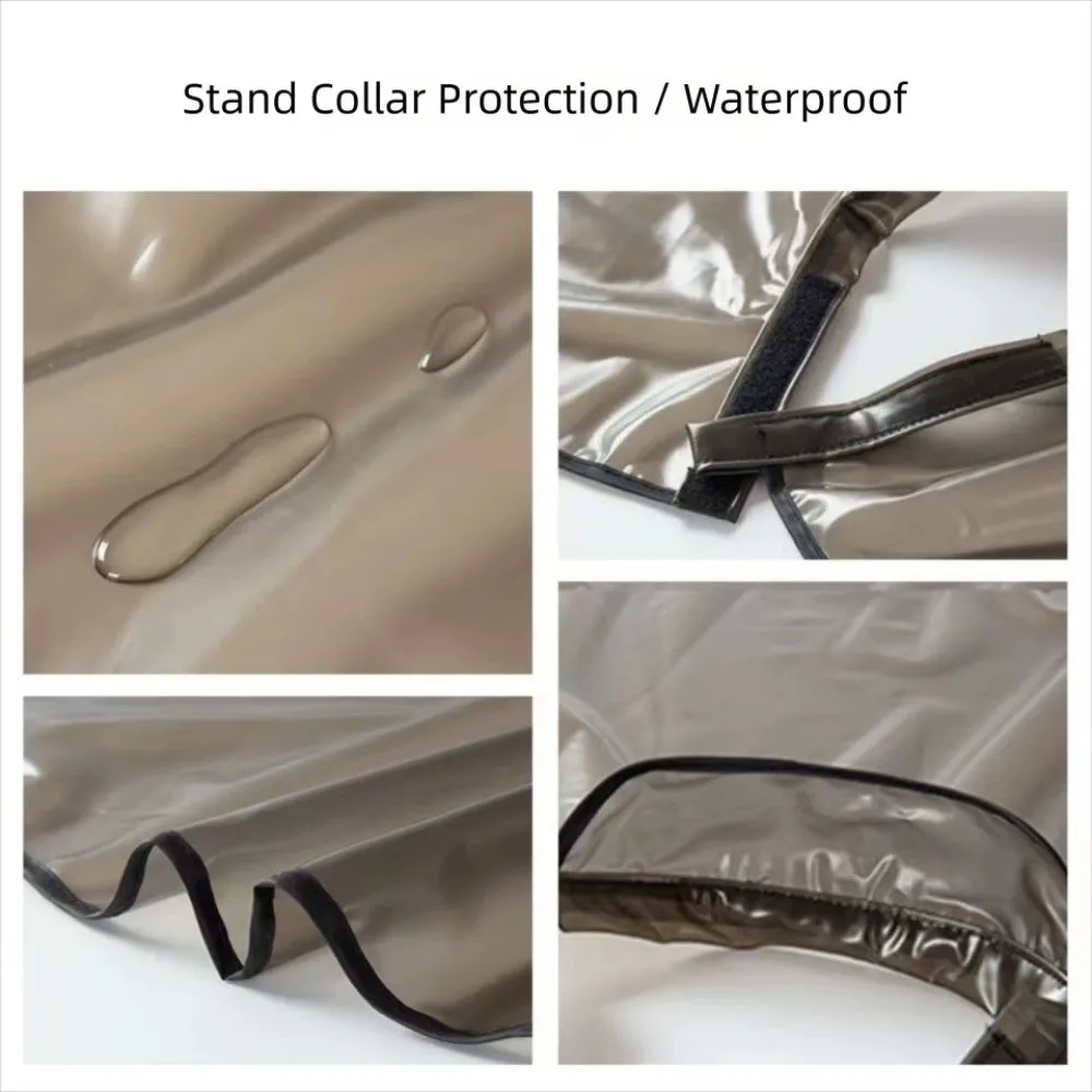 

Thicken Hair Cutting Collar Non-stick Hair Antistatic Waterproof Colouring Cape Barber Cloth Haircut Cape Perm Baking Oil Cape