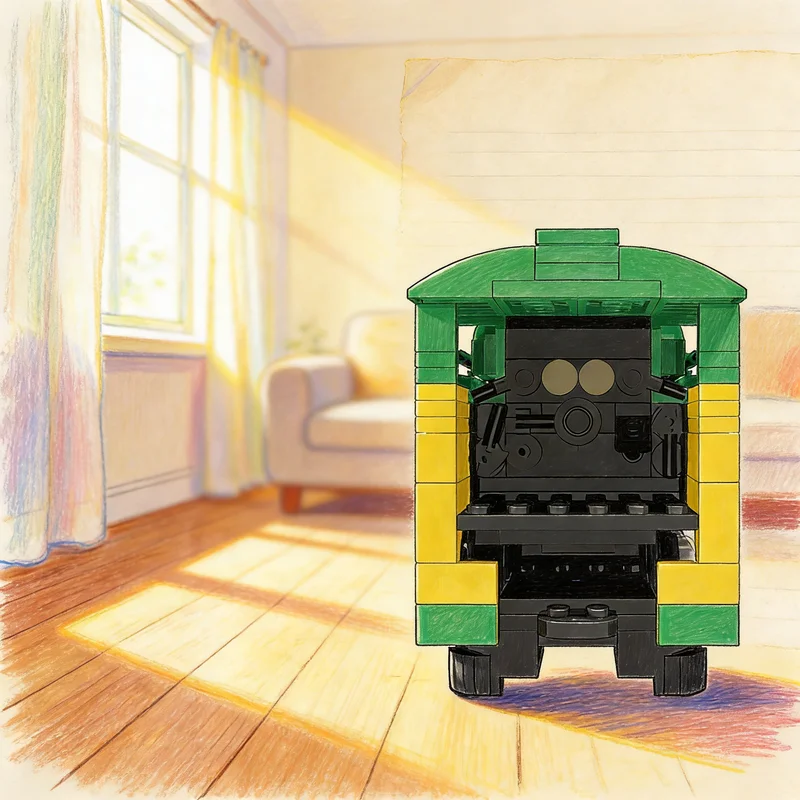 

980 деталей MOC Модель поезда Chicago Northwestern CNW ES 4 6 2, конструктор, развивающая игрушка, рождественский подарок, кирпичики для детей