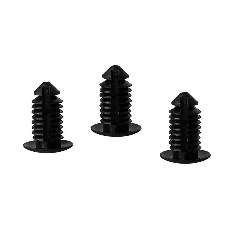 XIEAILI 100Pcs Plastic Auto Clips Bumper Fasteners Car Plastic Push Rivet Fir Tree Clip 10mm  A133