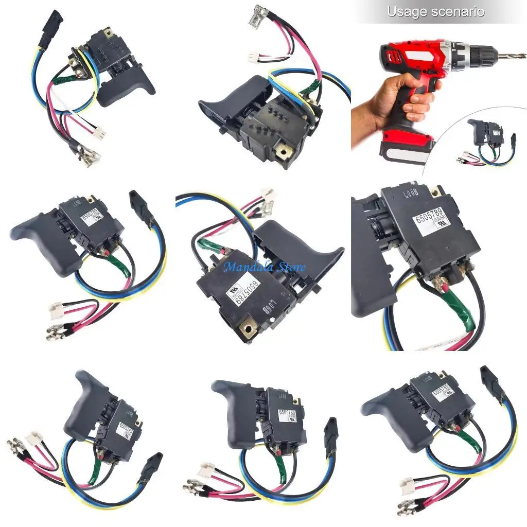

U2JC Professional Grade Drill Trip Replacement Heat Resistant Plastic Construction Toggle Mechanism Installation
