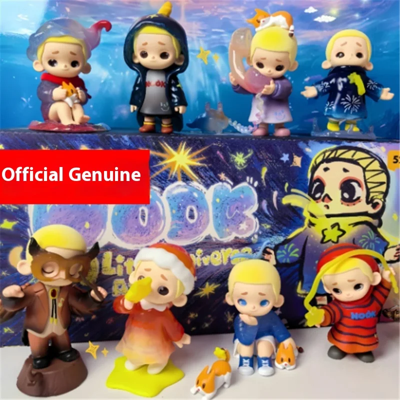 

Original Blind Box Nook Night Is My Little Universe Series Mystery Box Cute Doll Desktop Ornaments Toys Christmas Surprise Gifts