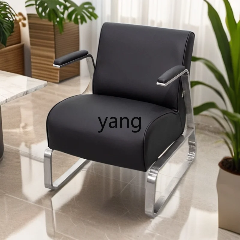 

LH barber shop chair hair salon special stainless steel hair cutting chair simple special