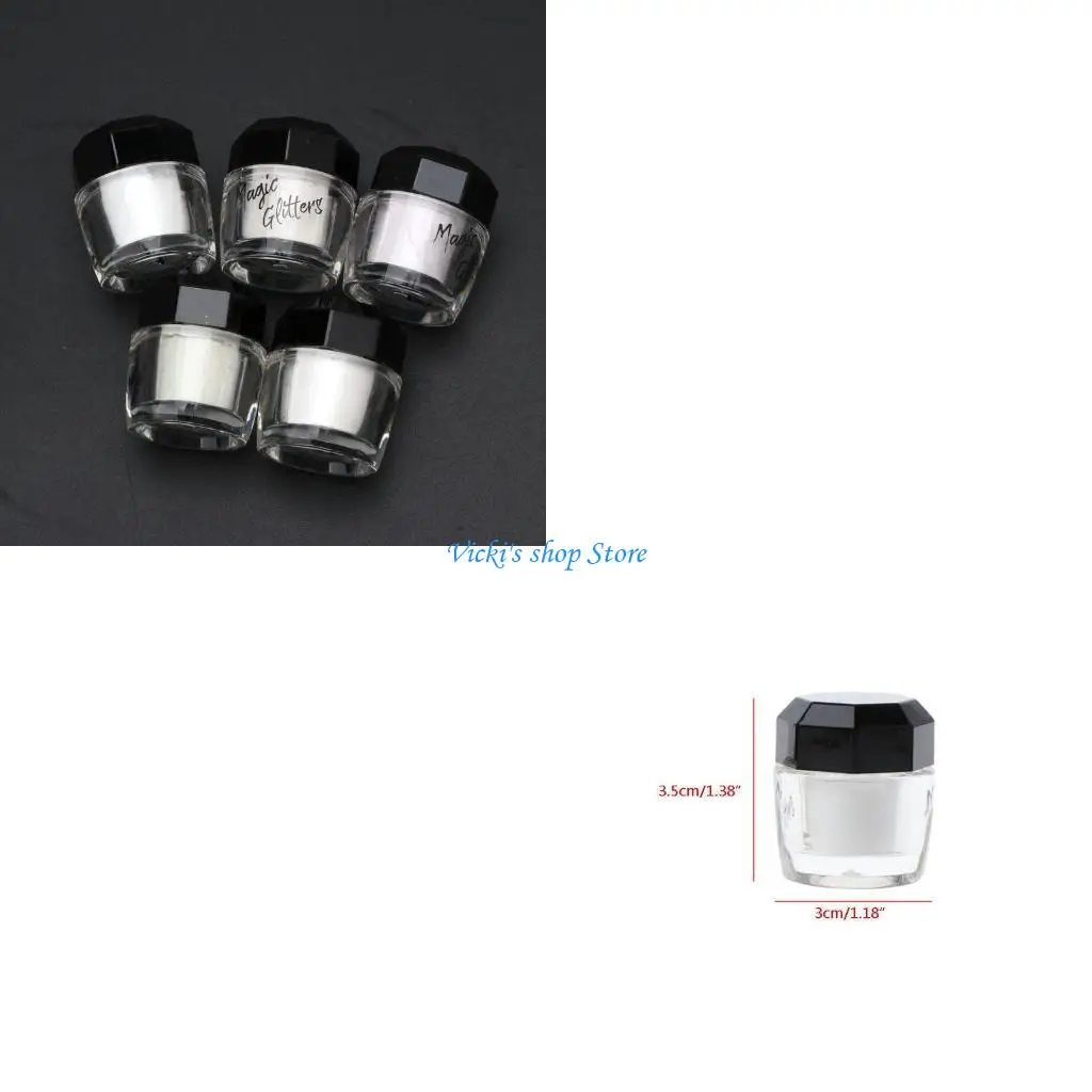 

Luminous Powder UV Reactive Powder Non-Toxic for Epoxy Resin Halloween 5 Color