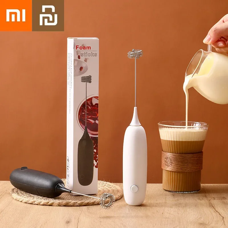 Xiaomi Youpin Handheld Schneebesen Mini Schneebesen manuelle Milch schäumer Kaffee mischer Dreh creme Schneebesen manuelle Mixer Küchen helfer