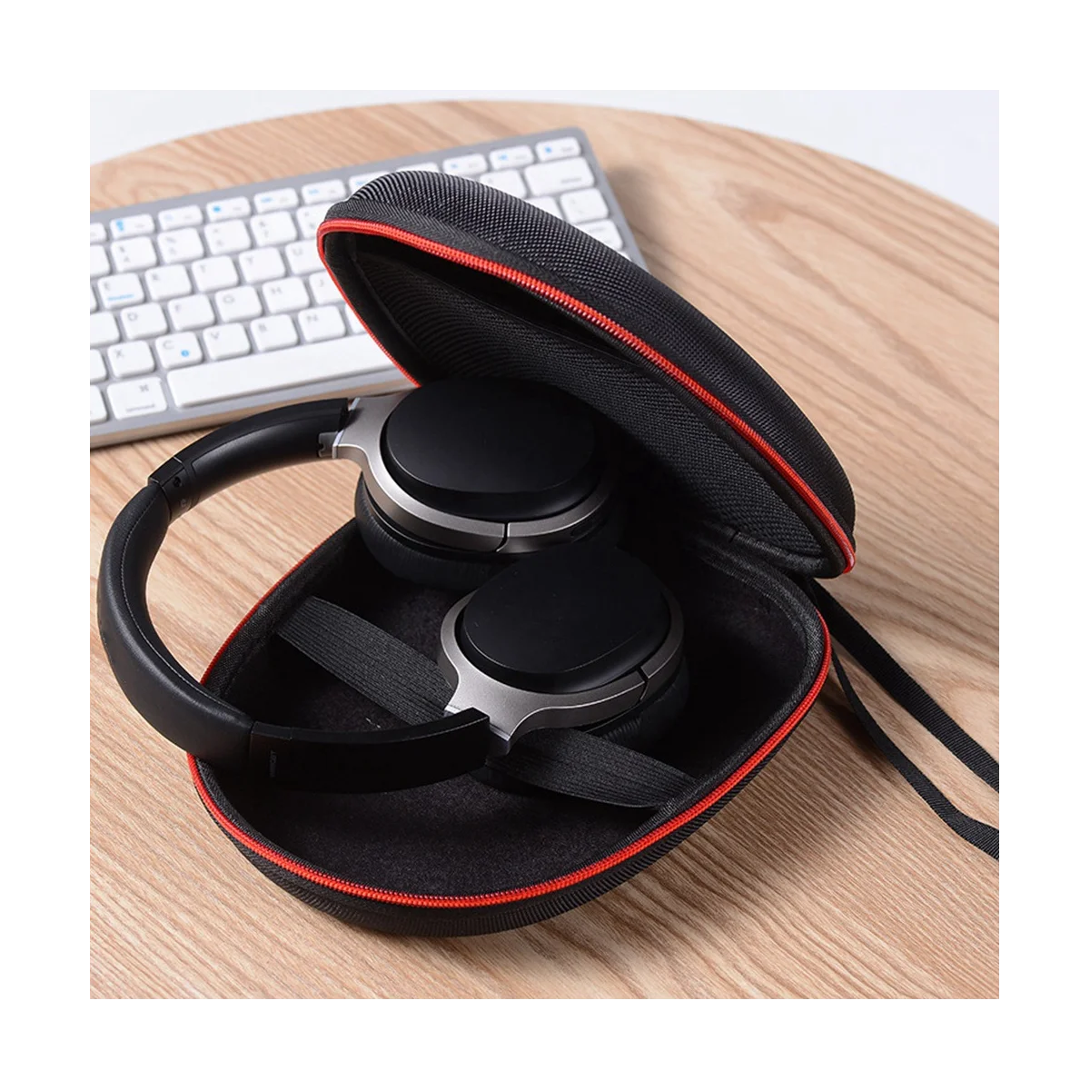 Auricolari Organizer portatile auricolare custodia impermeabile per Sony WH-CH510 Ch500 auricolari da viaggio neri