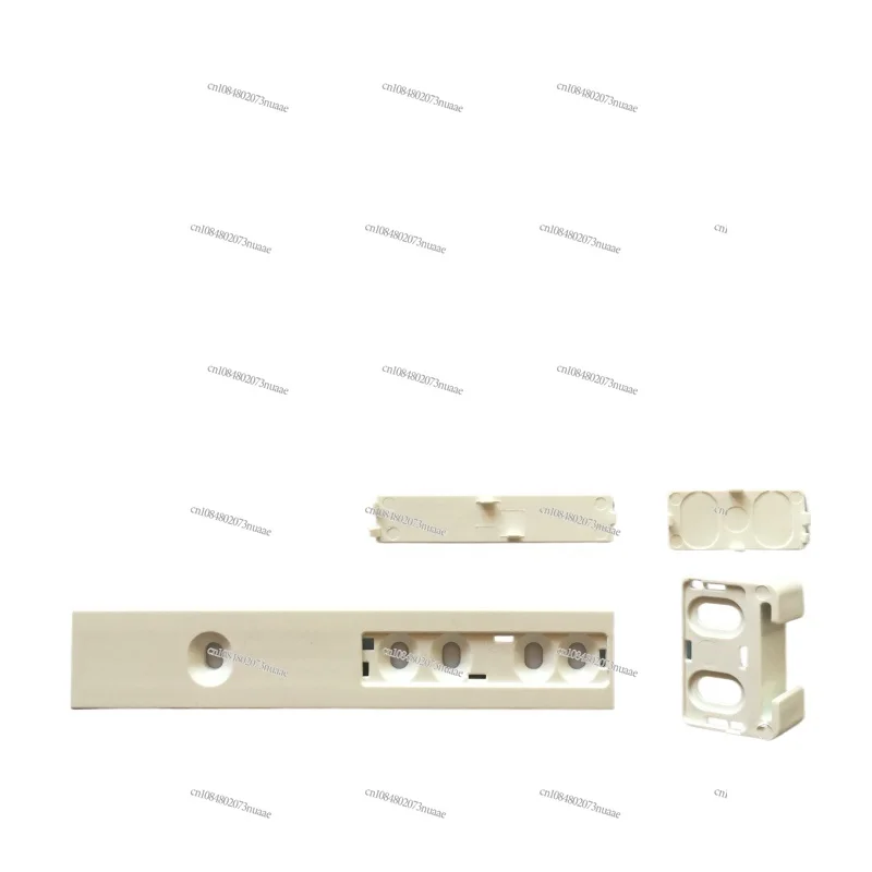 2/4 Set Refrigerator Drawer Slide Kit - Suitable for Plastic Mounting Brackets and Concealed Slide Racks