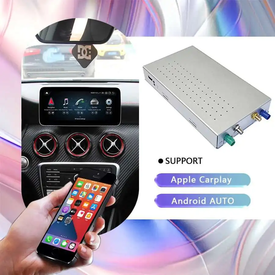Upgrade NTG 6.0 Qualcomm 680 Android 13 Decoder Box Upgrade Wireless CarPlay For Mercedes Benz EOC Electric SUV 2019-2023