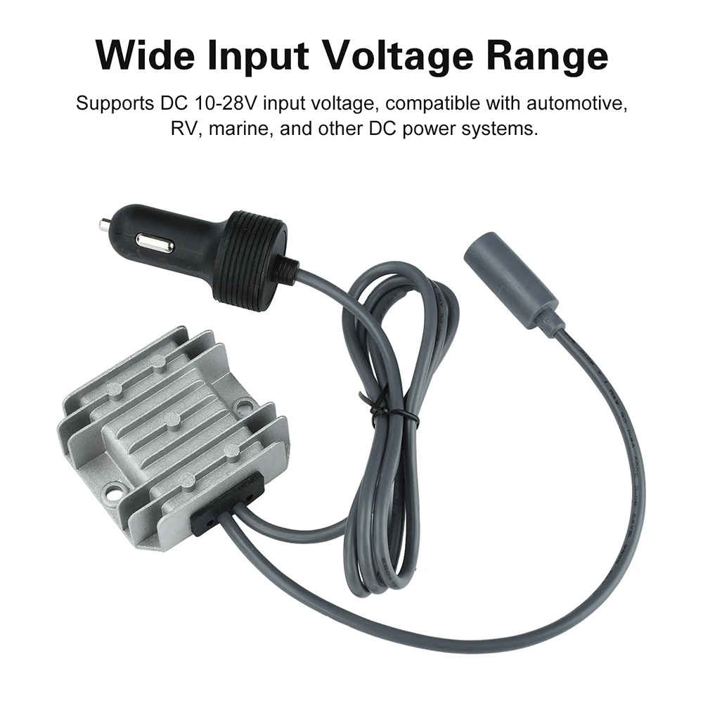 وحدة تصعيد DC-DC تيار مستمر 12/24 فولت إلى تيار مستمر 30 فولت 3.5A معزز لسلك الطاقة الصغير Starlink