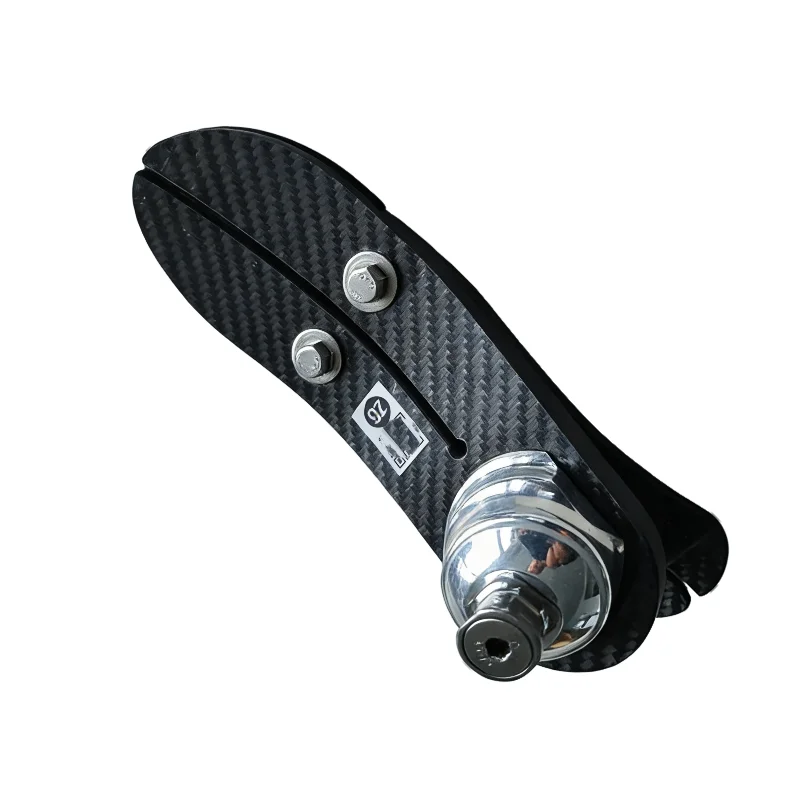 Lightweight and flexible low-ankle carbon fiber footplate; lightweight and resilient accessories for various lower limb prosthes