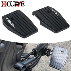 Motorcycle Accessories Billet Wide Foot Pegs Pedals Footrest Footpegs Fit For CMX500 Rebel CMX 500 300 Rebel500 2017-2023