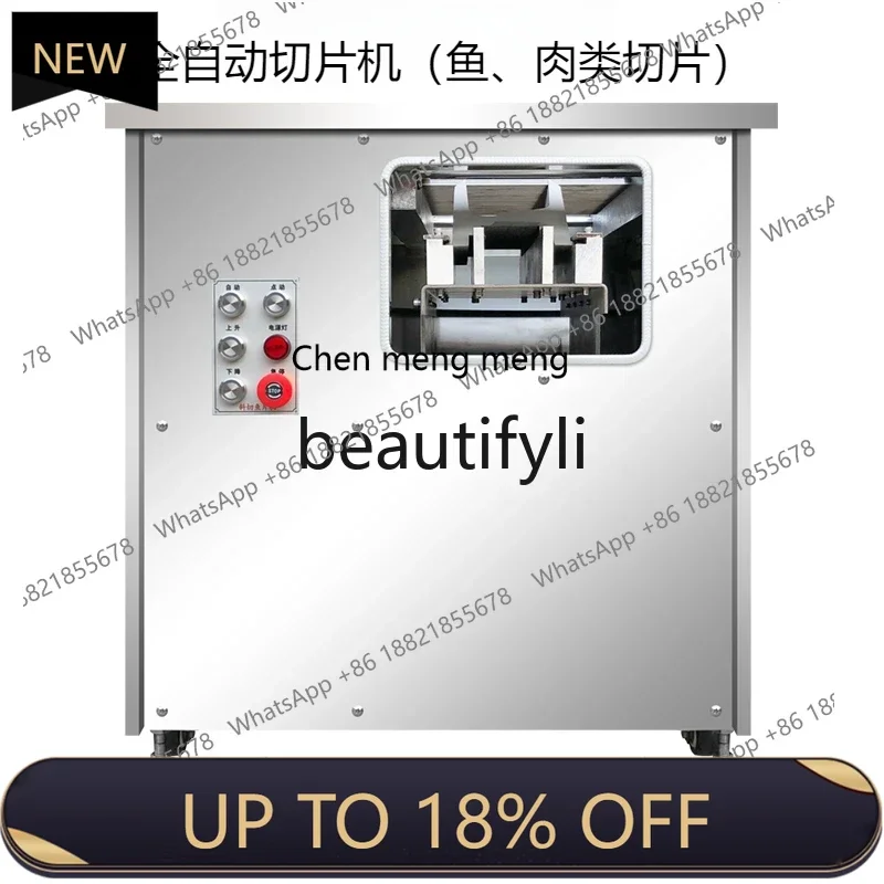 

Z189 Automatic slicer slices fish fillets hairy belly plate tendons obliquely