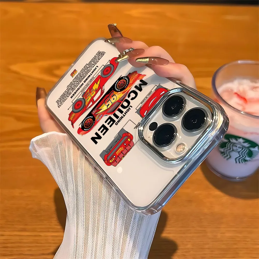 Cars Lightning McQueen 95 Handyhülle für Samsung Galaxy S25 S24 S23 S22 S21 S20 Note 20 FE Ultra Edge Plus 4G 5G Soft Cover