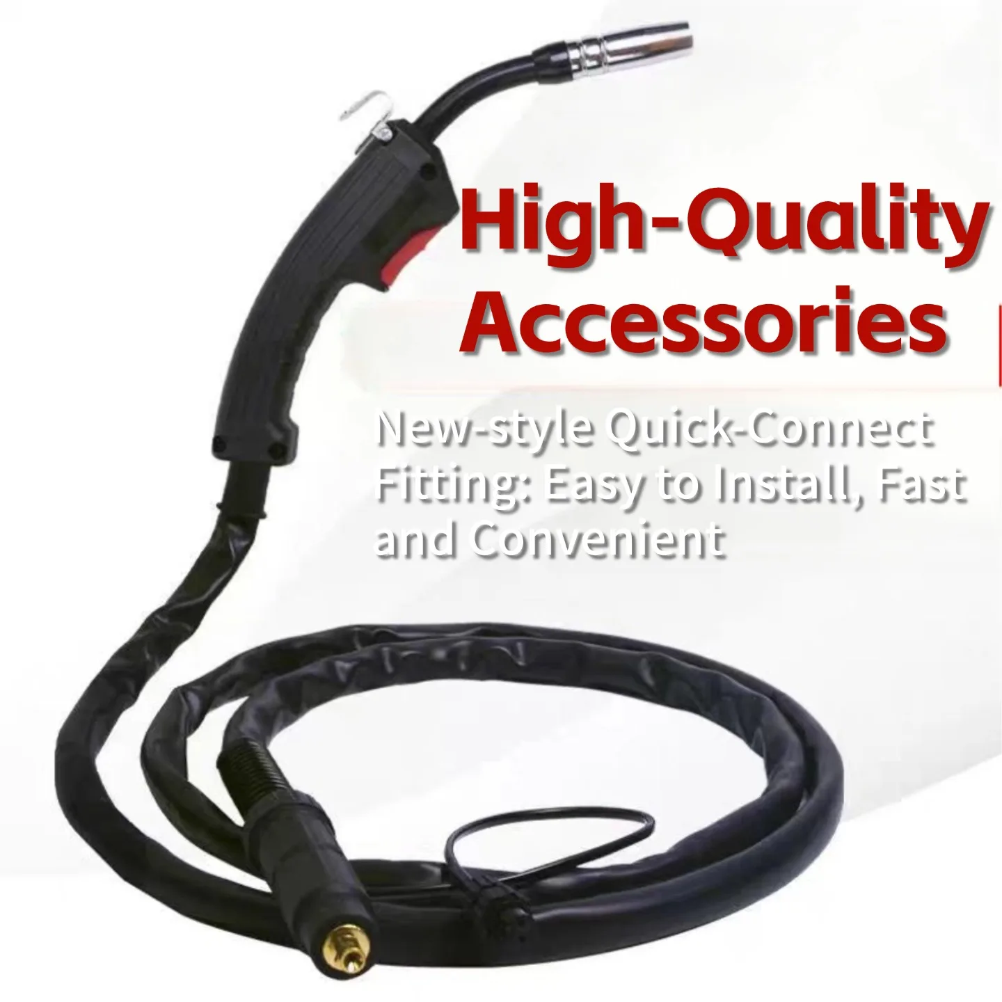 

Сварочная горелка MIG 15AK промышленного класса, длина 250, 79 дюймов (2 м), совместимая с сварочными аппаратами типа MIG 14AK