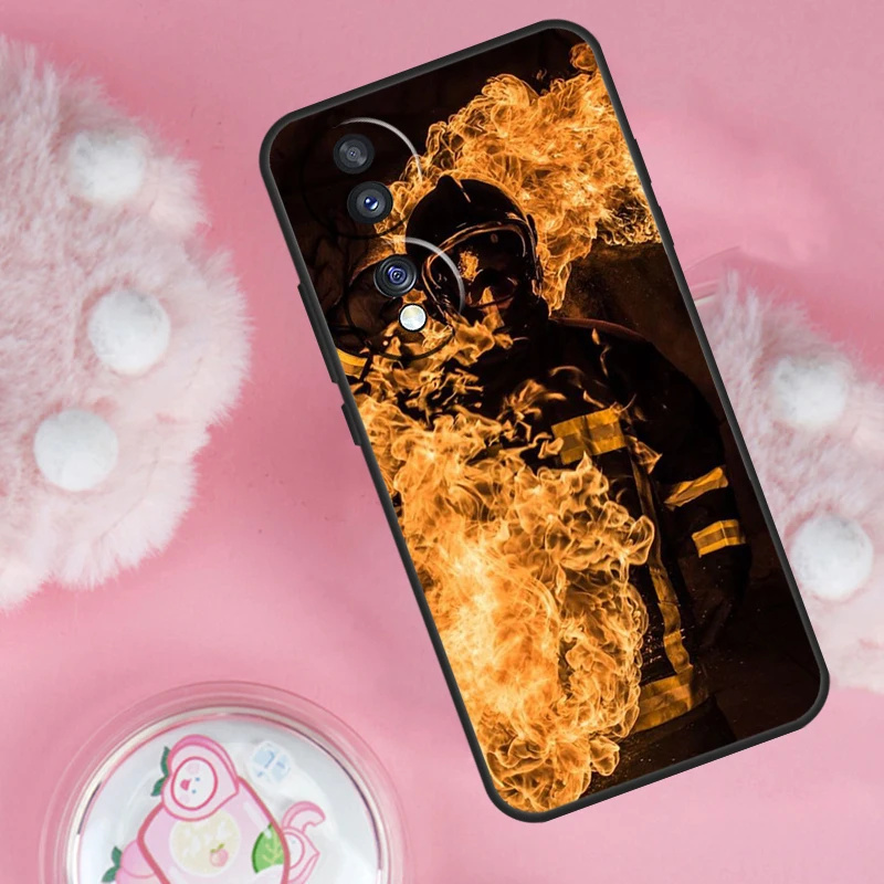 حافظة رجال الإطفاء Heroes لهاتف Honor 70 90 50 Lite X9c X8a X8b X9b X9a X8 X9 Honor 200 Lite Magic 5 6 7 Pro