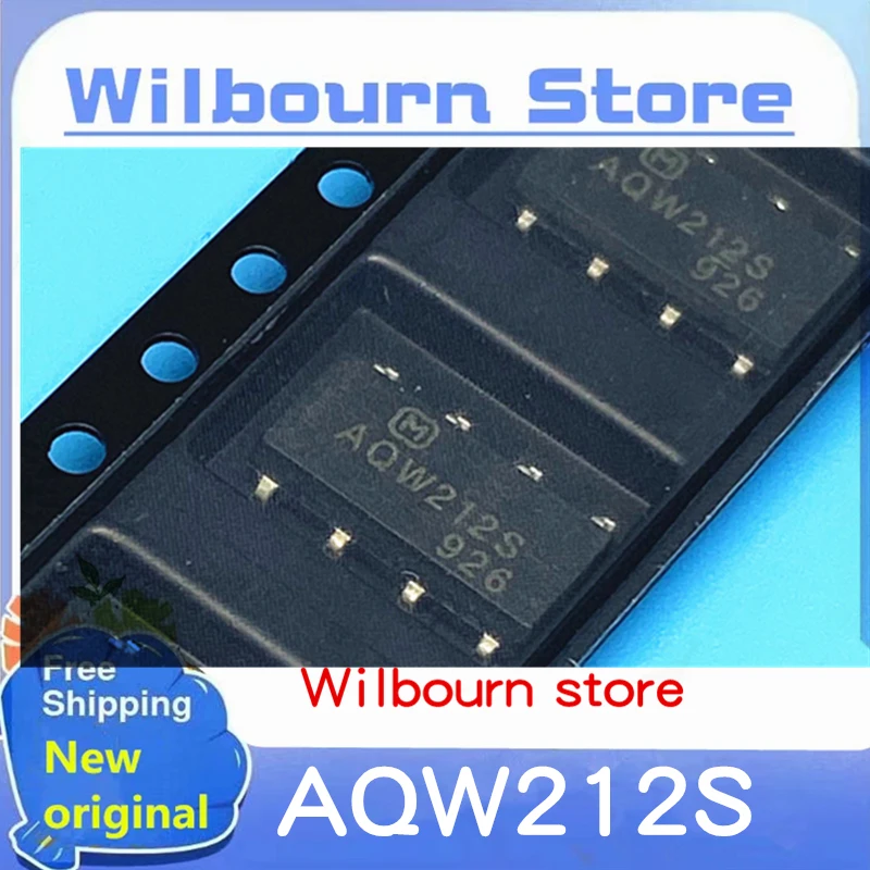 

20PCS~100PCS/LOT 100% NEW AQW212S AQW212SX SOP-8 Optocoupler chip