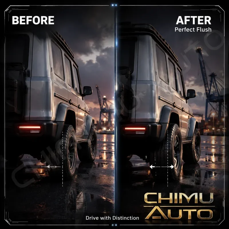 【CHIMU AUTO】 For Changan Qiyuan A05 A06 A07 Q05 Q07 E07 Forged Wheel Spacer Adapter 15-40mm Hubcentric 6061-T6 Kit