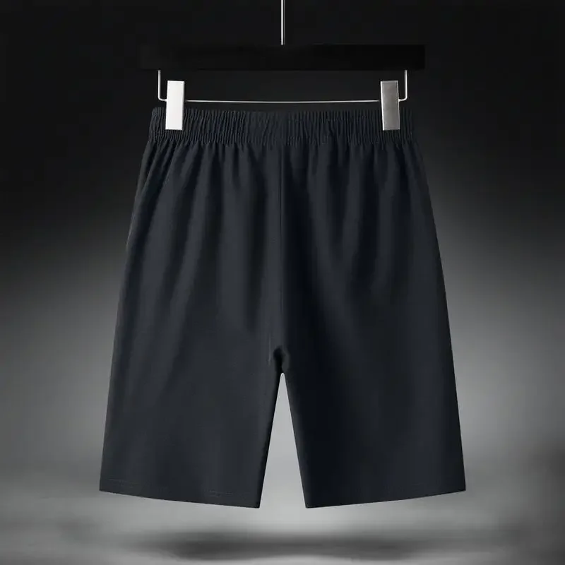 Men Casual Shorts Pants Beach Trouser Baggy Trouser Man Clothing Quick Drying Breathable  Drawstring Sportswear Loose Thin New