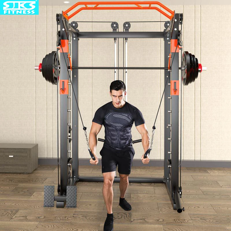 

Multi-functional Integrated Trainer for Household Smith Machine, Squatting Rack