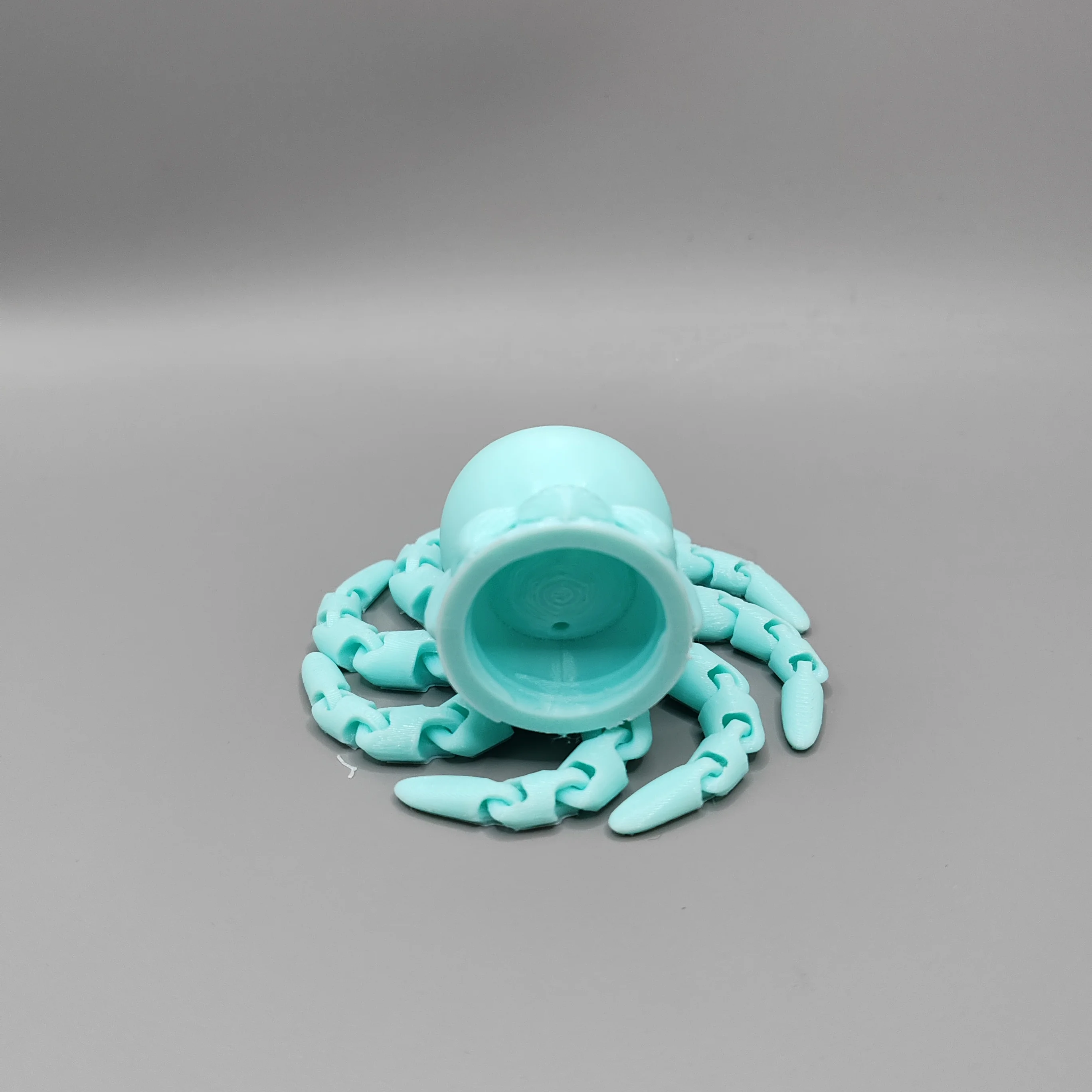 3D Printed Articulated Octopus Fidget Toy, Movable Joint Sea Animal Stress Relief Sensory Toy for Kids Adults