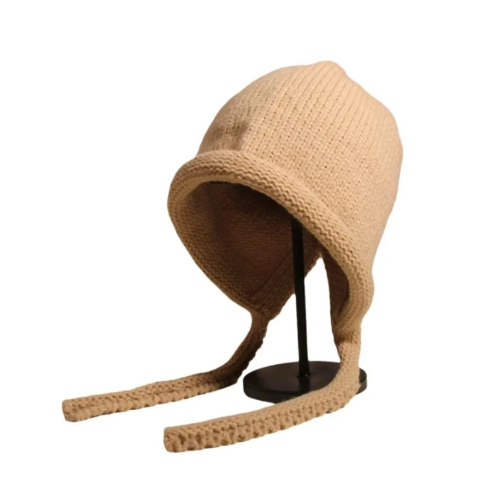 

Big Head Circumference Knitted Woolen Hat Cold Resistant Large Head Circumference Pullover Hat Versatile Style Warm Fitting