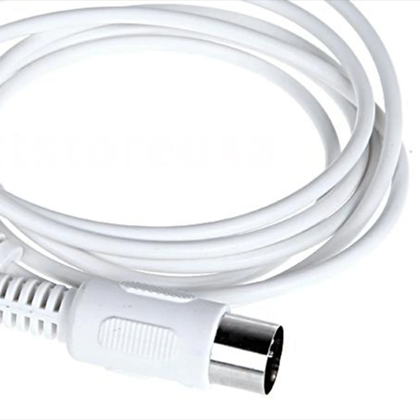 

AA75-2X 5 Pin MIDI DIN PLUG Extension Cable Male To Male 3M/9.8FT White
