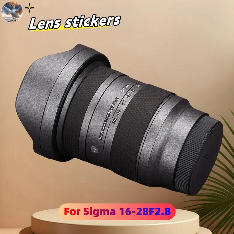 

for Sigma 16-28F2.8 Camera Lens stickers, precision cut wear-resistant protective film, DIY skin