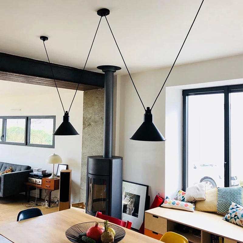 

Modern Creative Droplight Pendant Lamp For Dining Room Restaurant Bar Simple Nordic Personality LED Hanging light Home Decor
