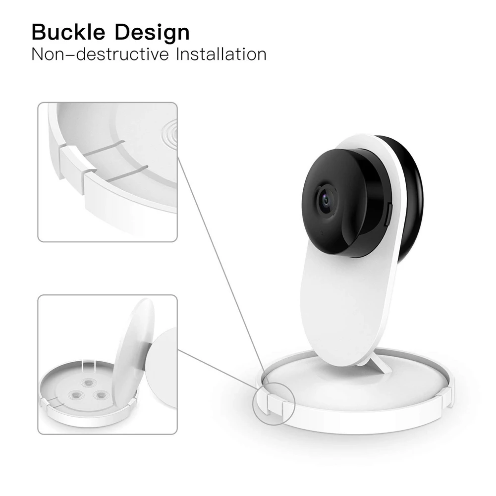 for YI 1080P Home Camera 360 Degree Rotating Bracket Holder for Indoor Y3 Home Security Camera