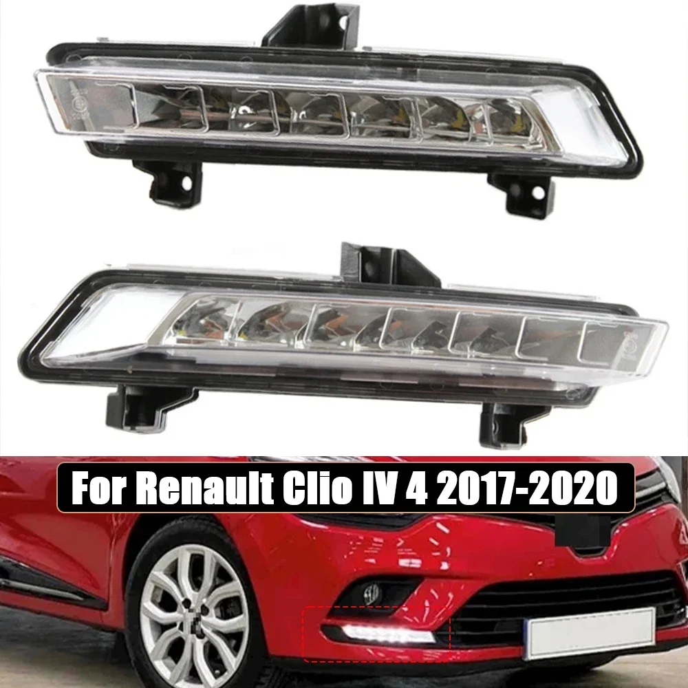 For Renault Clio IV 4 2017-2020 Daytime Headlights Right And Left High Quality Auto Spare Parts Oem 266051034R 266007864R