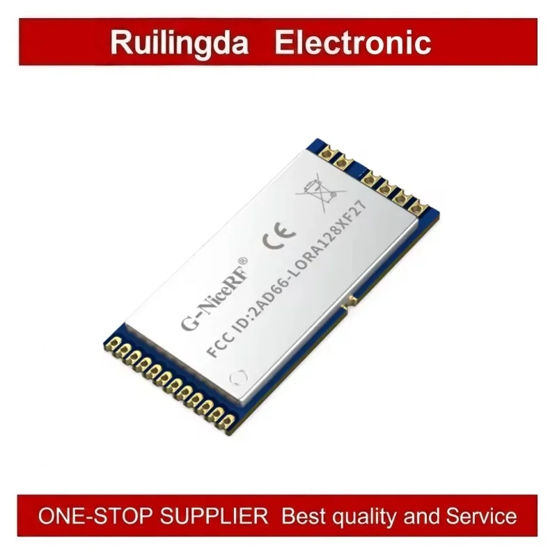 G-NiceRF|  LORA1281F27 SX1281 500mW CE-RED & FCC ID Certified 2.4GHz LoRa Module