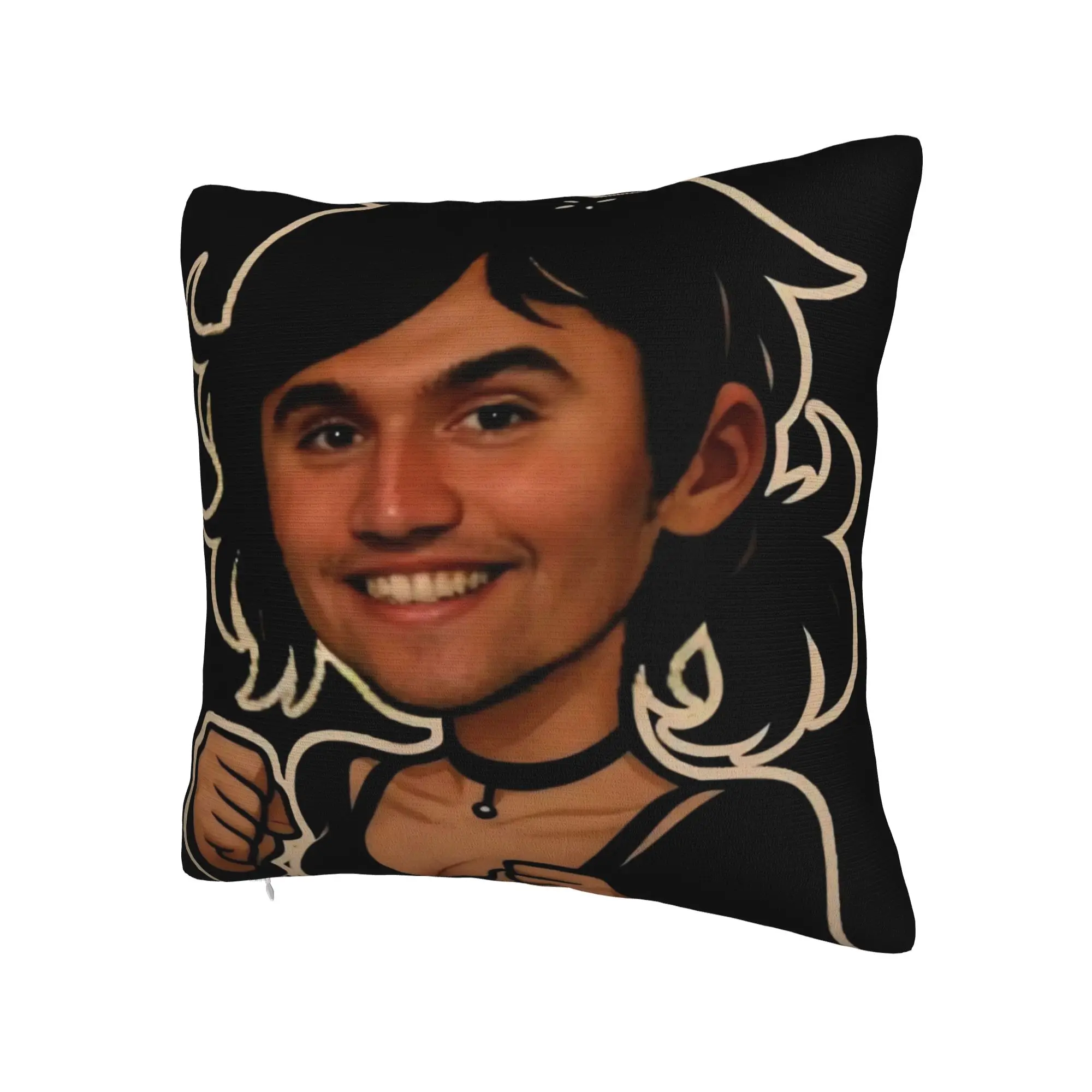 Charlie Kirk Funny Meme  Pillowcase Accessories Soft Cushion Cover Gift  Throw Pillow Case Cover Seater Multiple Sizes