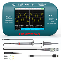 Hanmatek Handheld Digital Oscilloscope 10MhZ Bandwidth Display Sampling Rate Mini Oscilloscope Electronic Component Tester