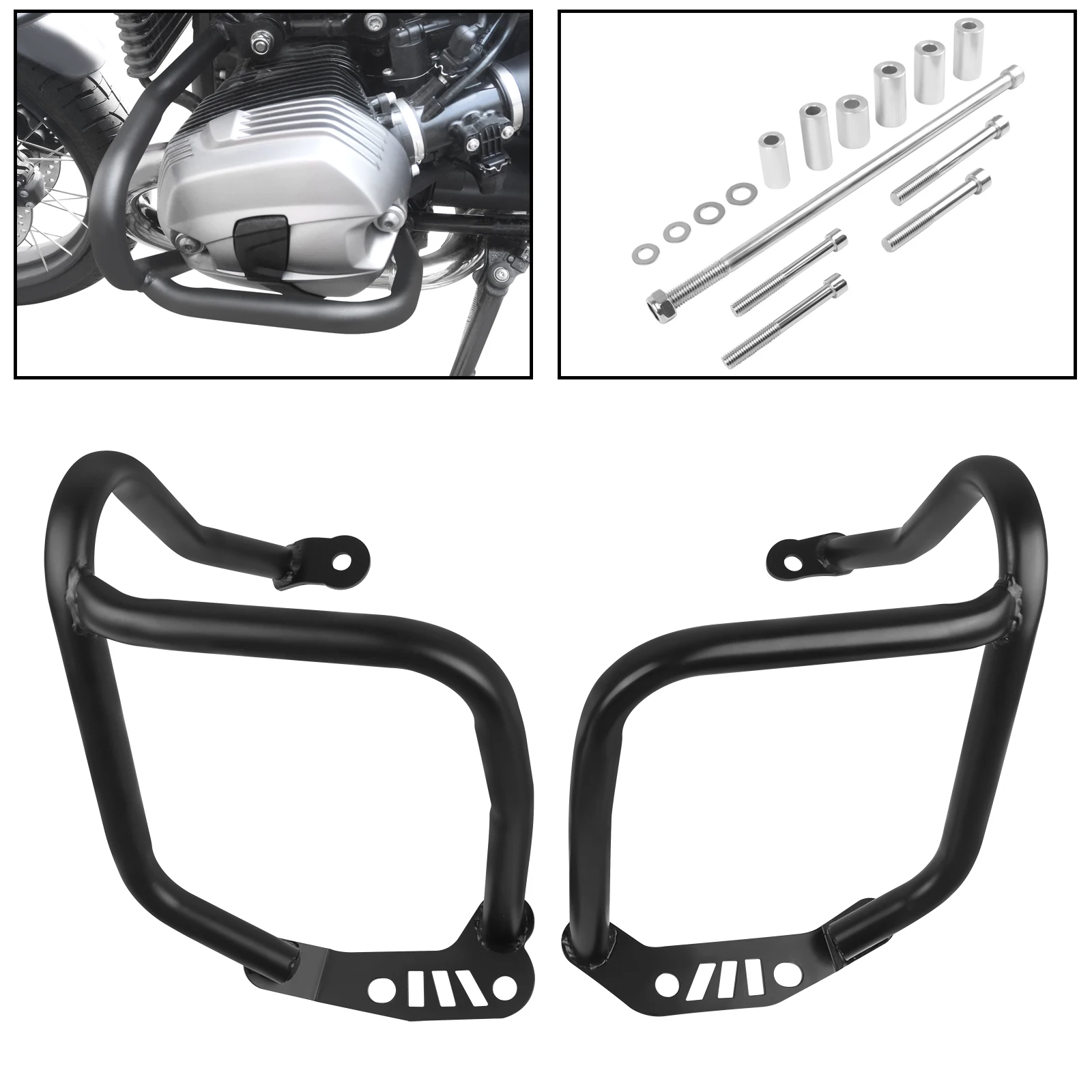 

For BMW R1200R R Nine T R9T R 1200R NineT Scrambler 2014-2022 Motorcycle Highway Engine Protection Guard Crash Bars Frame Bumper