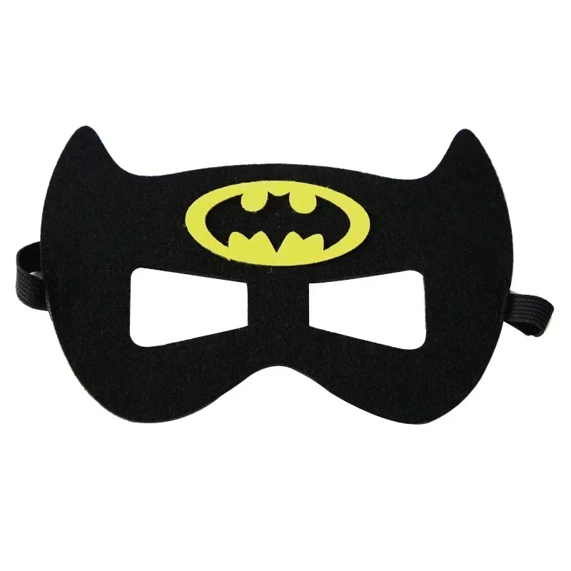 32/28/10 unids/lote máscaras de superhéroe de Halloween vestido de fiesta de cumpleaños de Navidad máscara de Cosplay para niños Favor