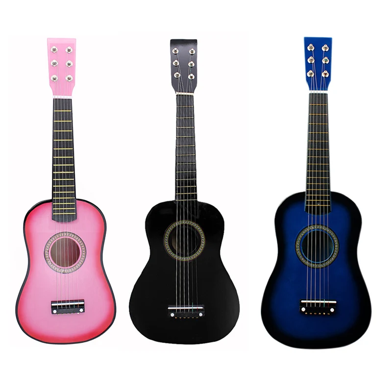 IRIN Mini 23 Inch Basswood 12 Frets 6 String Acoustic Guitar With Pick And Strings For Kids / Beginners