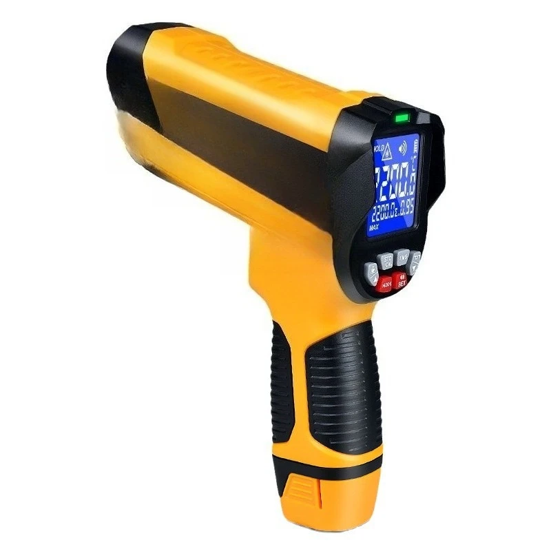 

-50~ 2200 degree infrared temperature measuring gun and industrial, 3 point aiming