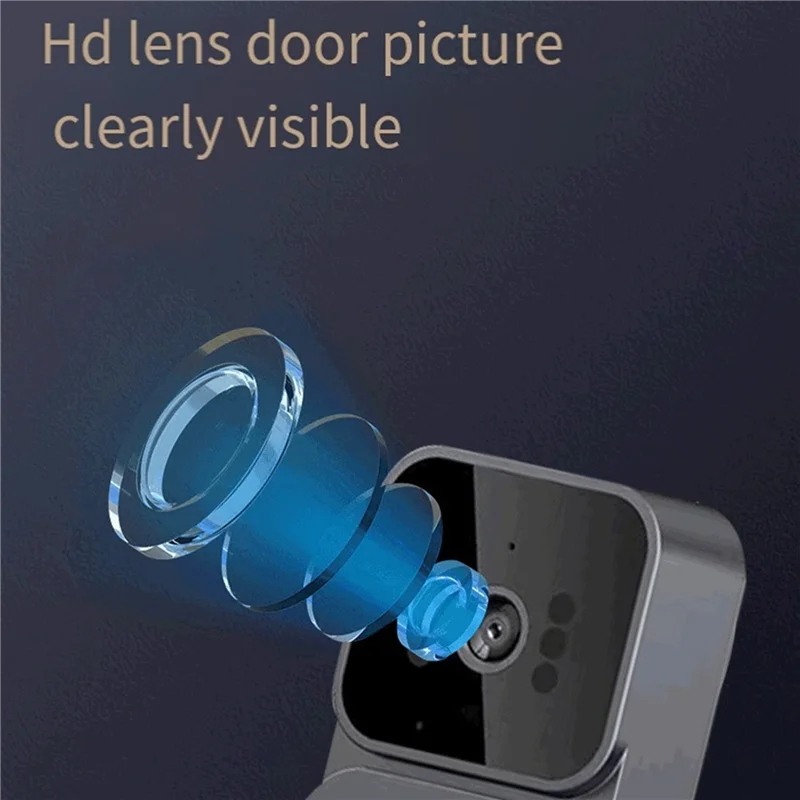 SQPP-2X Doorbell Video Intercom Camera Inteligente Wireless By Night Vision 4.3Inch Screen For Security Smart Home Apartment