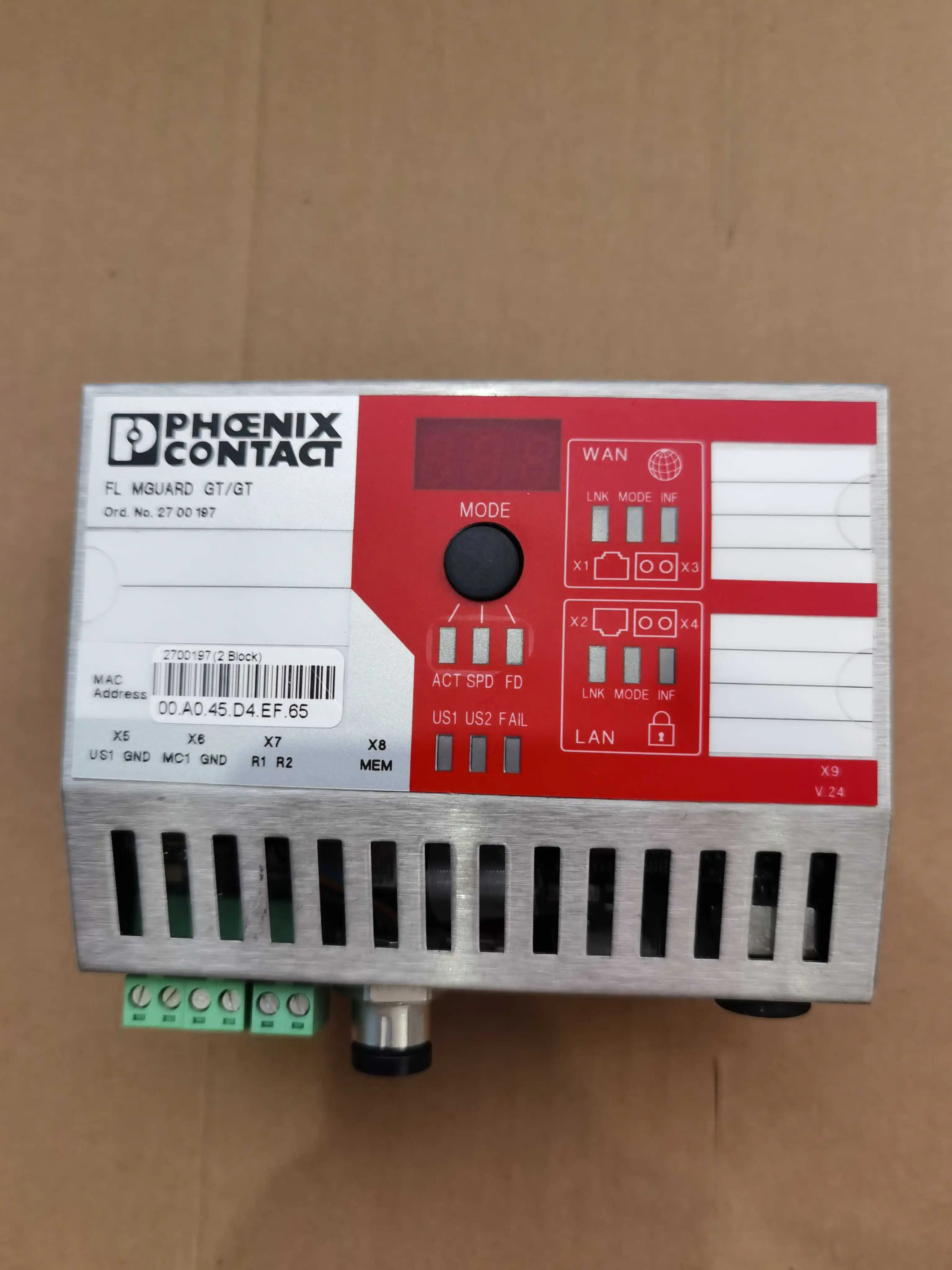 

2025 Kongsberg 356238/Phoenix Router FL MGUARD GT/GT 2700197