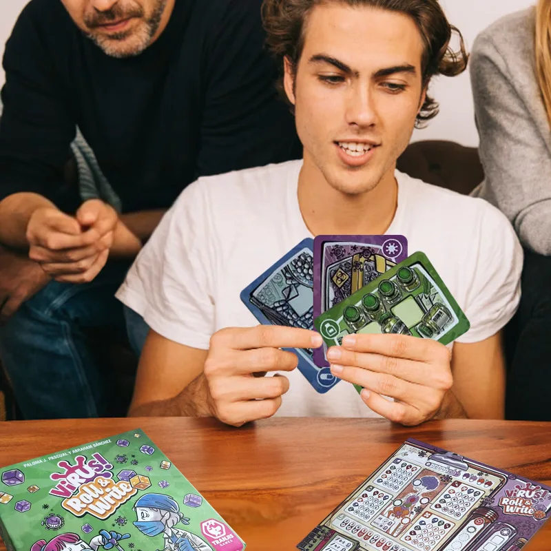 

Super Virus Infection Card Interactive Toy Family Gathering Outdoor Joyful Intelligence Card Game Interesting Multiplayer Game