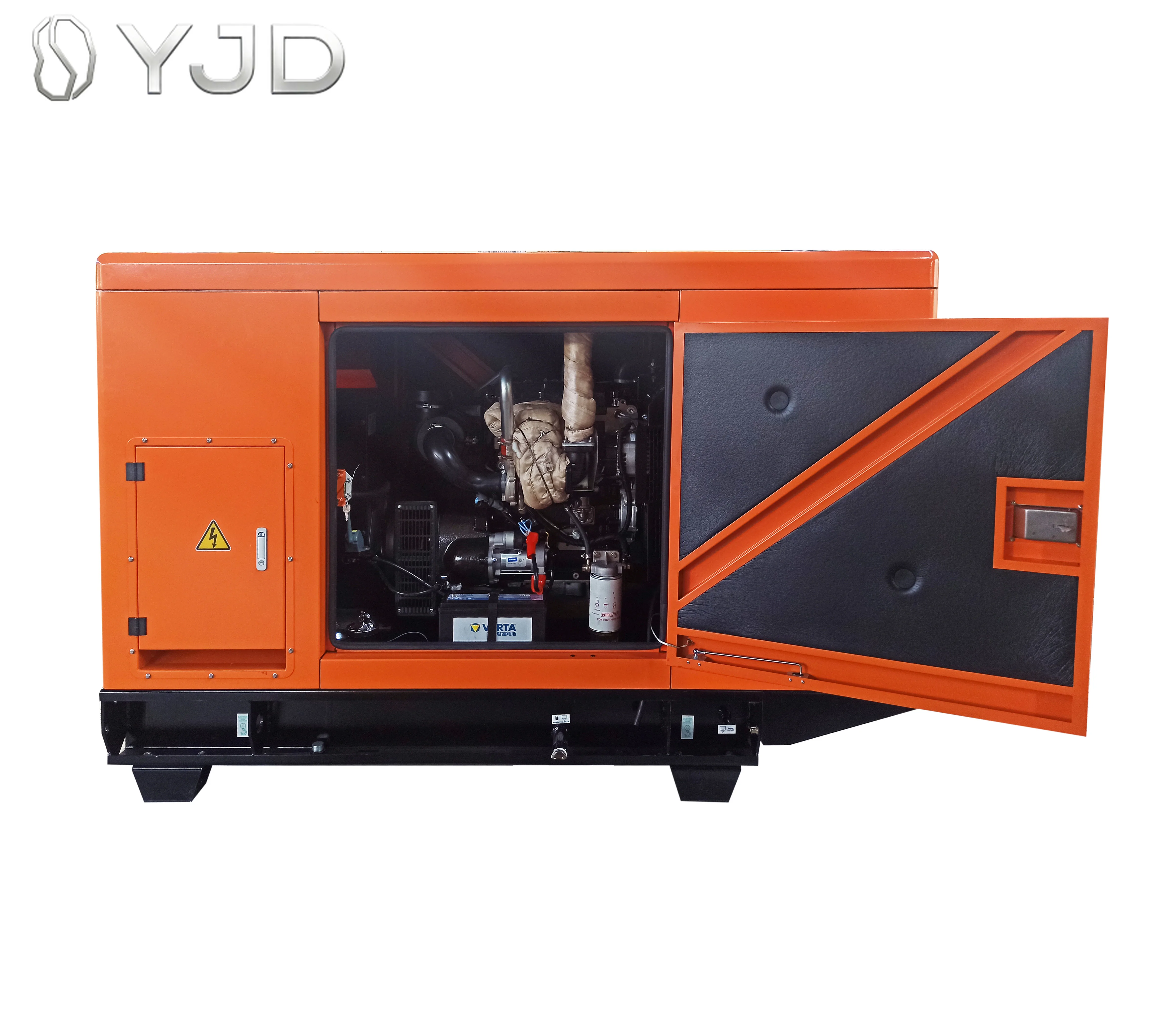 GTL Diesel Generator 1103A-33TG1 54KVA 43KW 60Hz Silent Type UK PW-54T6 PRP CE Certified 1 Year Warranty / 12V DC