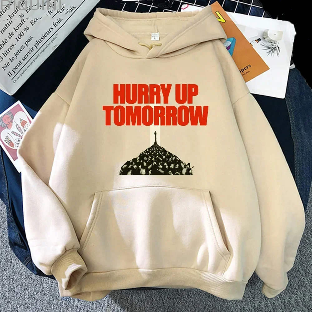 The Weeknd Hoodies The Weeknd Hurry Up Tomorrow Sweatshirts New Funko Pop Clothing Women Men Hip Hop Rock Pullovers Loose Fleece