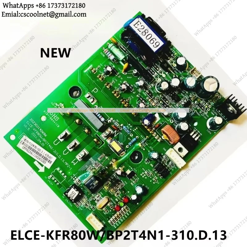 Air Conditioner Computer Board Main Control Module PCB ELCE-KFR80W/BP2T4N1-310.D.13.MP2-1 ELCE-KFR80W/BP2T4N1-310 Spare Part