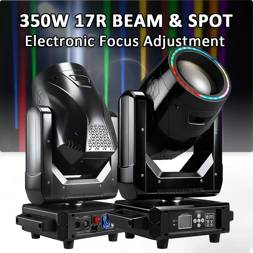

350 Вт 17R луч с подвижной головкой 8/48 призма гобо зум эффект радуги сценический свет DMX512 DJ огни для рождественской вечеринки КТВ дискотека