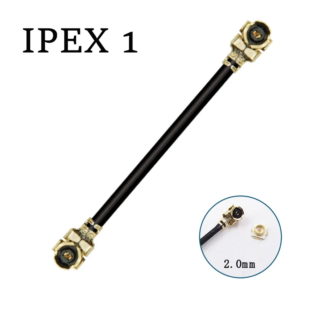 10 Stück IPX u.fl Jack RF-Kabel – 1,13 mm Jumper-Löt-Einzelkopf-Adapter-Anschluss (10 cm/15 cm/20 cm/30 cm Längenoptionen)