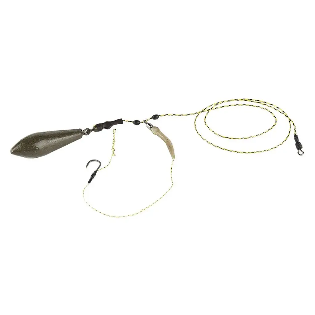 Fishing Hook Set for Carp Barbed Cage with Method Feeder Braided Line Hair Rigs Complete Kit for River Lake Sea Fishing view 3