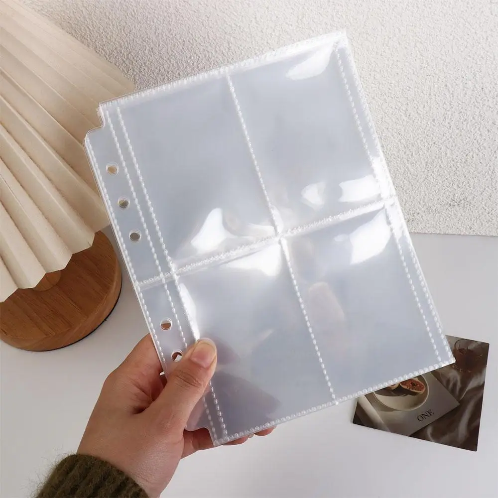 10 قطعة لطيف الكرتون a6 حامل بطاقة الصور الكلب a6 المعبود ألبوم صور بولي كلوريد الفينيل 4 شبكات بطاقات الصور جمع حجم الصورة #1