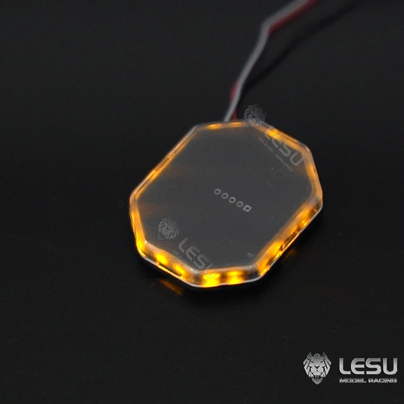 LESU für 1/14 Tamiya LED mit rot, blau und gelb wechselnden Modi, Warnleuchte für Feuerwehrfahrzeuge und Baufahrzeuge – Detail 4